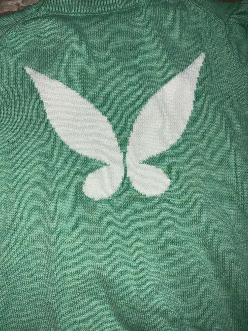 Janie and Jack Mint Green Tink Pullover Sweater